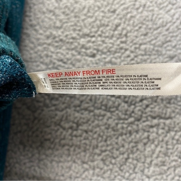 Daily Practice By Anthropologie Henley Hoodie  Sz L - Picture 8 of 10